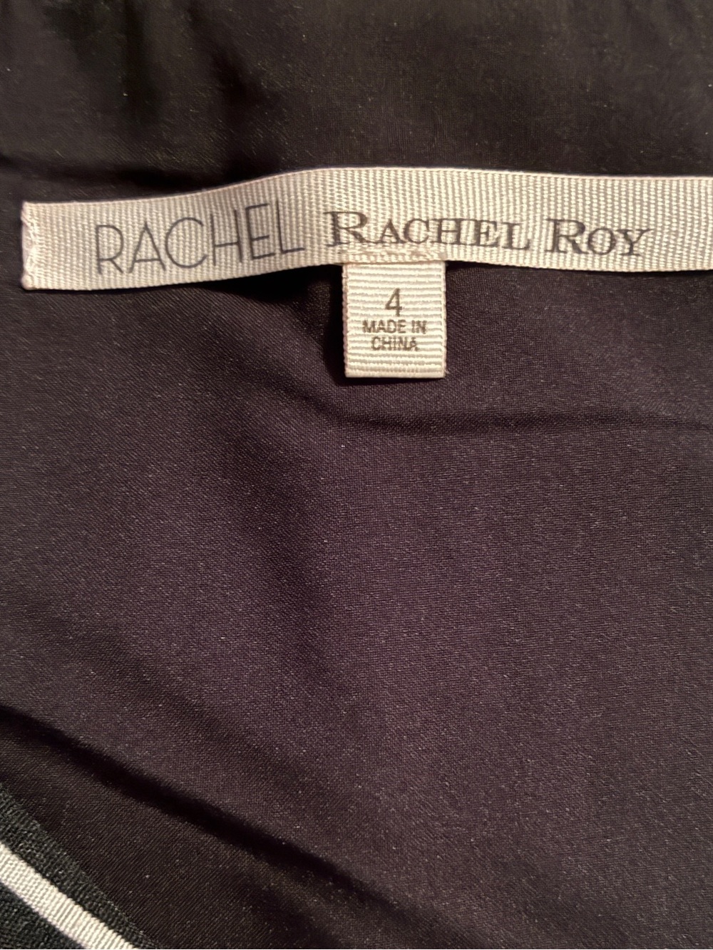 NWT RACHEL RACHEL ROY STRIPE CUTOUT SHEATH DRESS SIZE 4 - Picture 14 of 16
